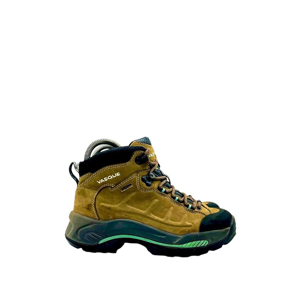 Vasque 7443 Gore-Tex Hiking‎ Boots Womens 5.5 Brown Leather Vibram Waterproof